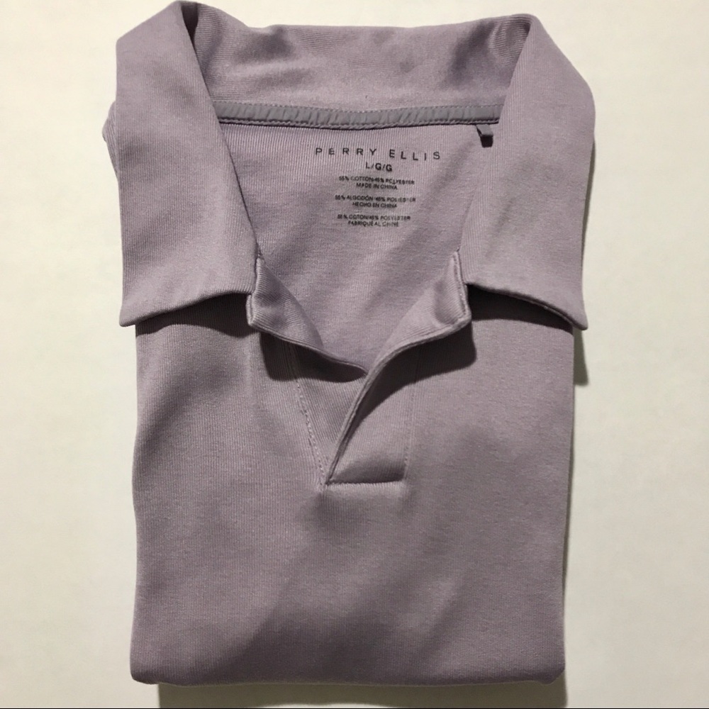 ❌SOLD❌Perry Ellis Polo Shirt without buttons